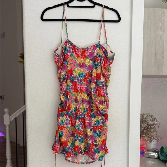 For Love And Lemons bright Floral slip Dress - Picture 6 of 6